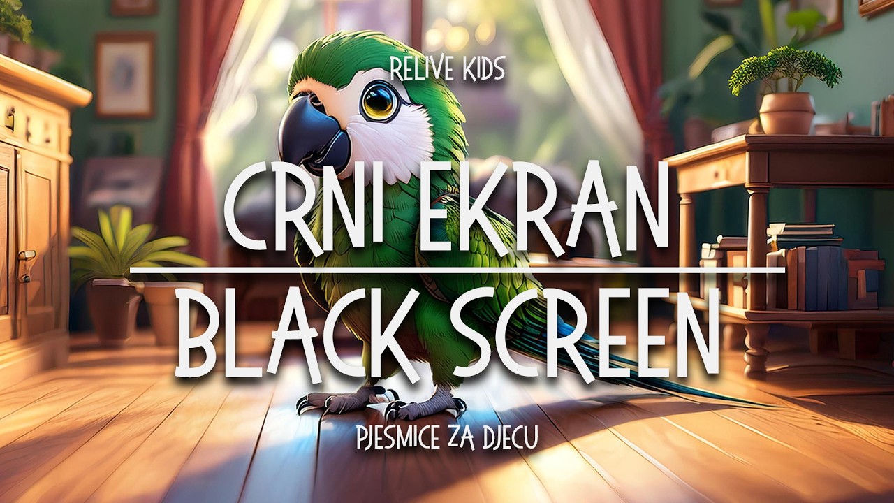 ŽIVOTINJE - pjesmice za djecu [CRNI EKRAN/BLACK SCREEN]