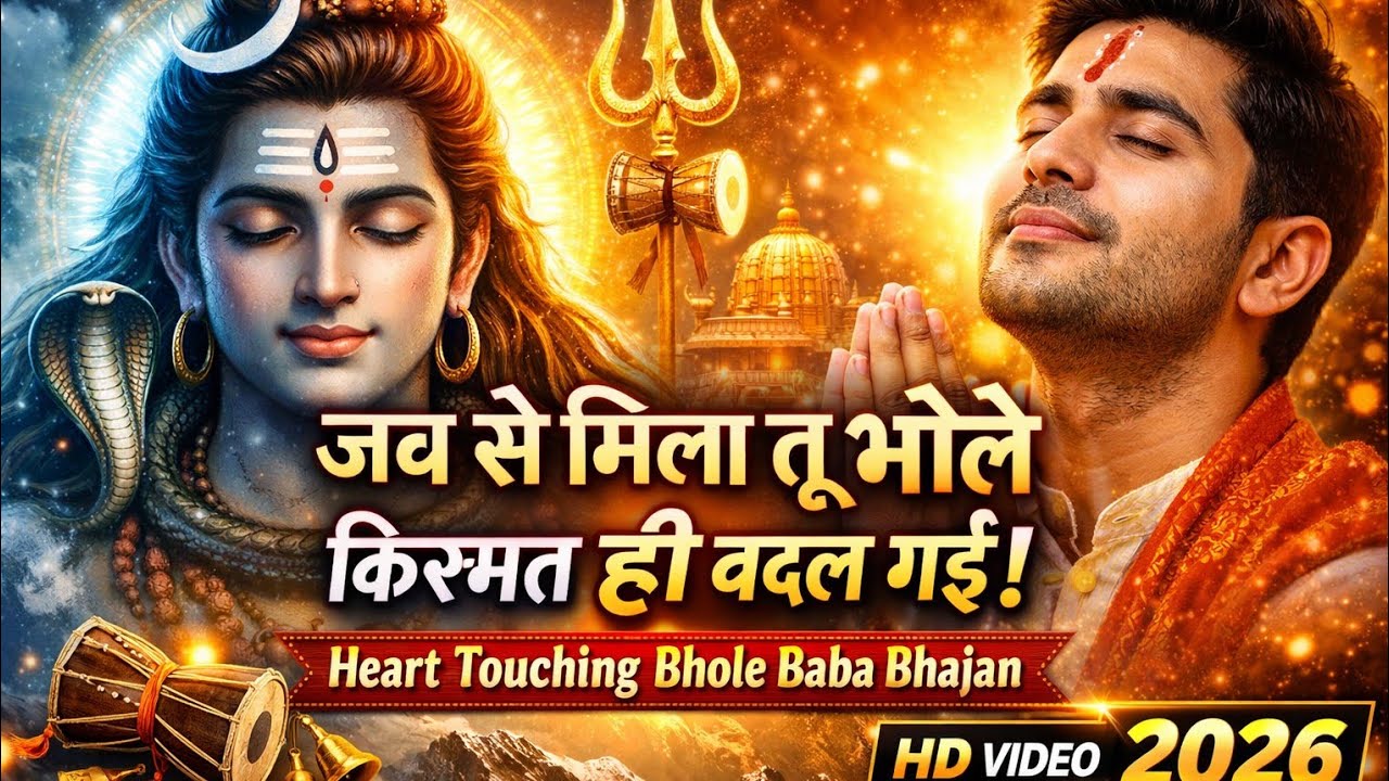 जब से मिला भोले 😭🙏 | किस्मत बदल गई | New Shiv Bhajan 2026 | MahadevBhajan | mahadev | mahakal 