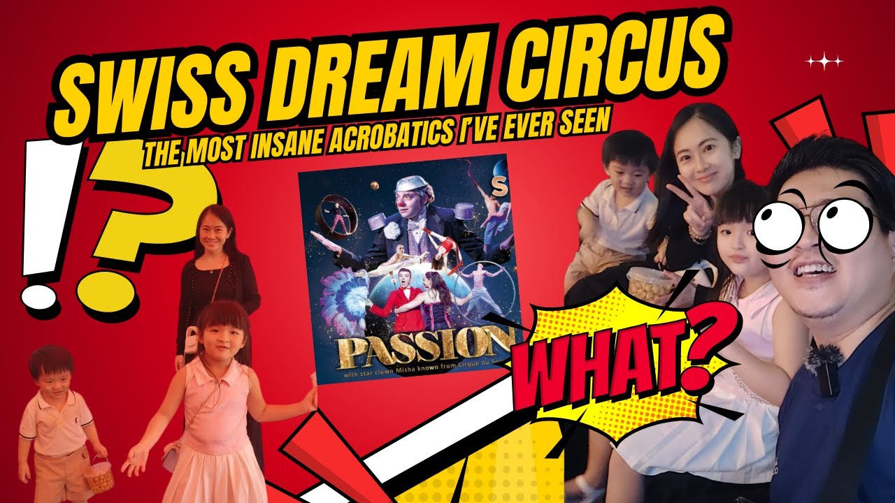 🎪 Swiss Dream Circus Made Me Feel Like a Kid Again! ✨ The Most INSANE Acrobatics I’ve Ever Seen