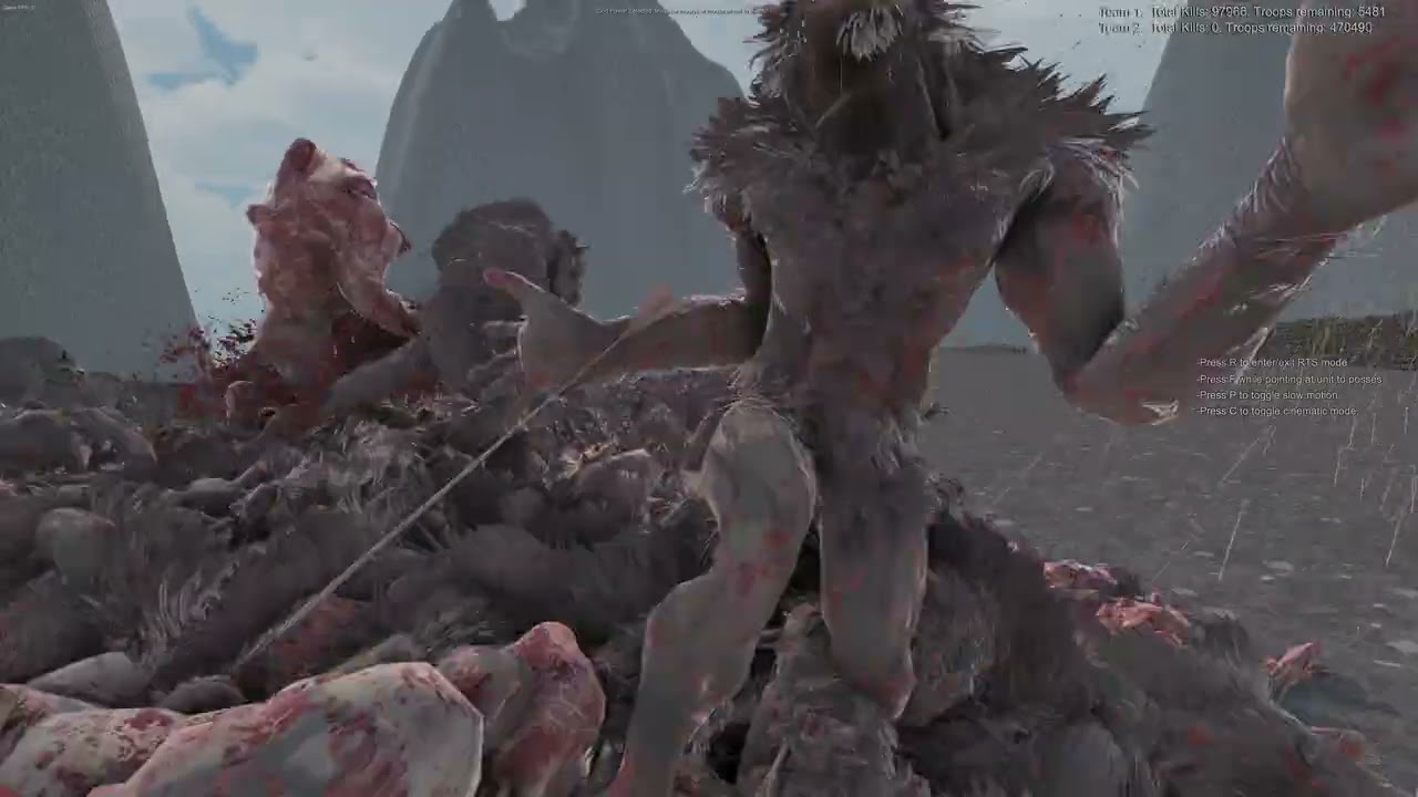 500,000 Werewolves sent by Sauron Attack Helm’s Deep! Sin’gijŏn Arrow Rain DEFENSE (UEBS2 Battle)