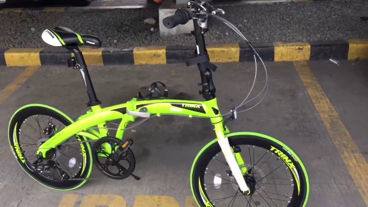 Trinx Dolphin 2.0 Folding bike SABLAY REVIEW naka mute pala ang audio ng review🤣