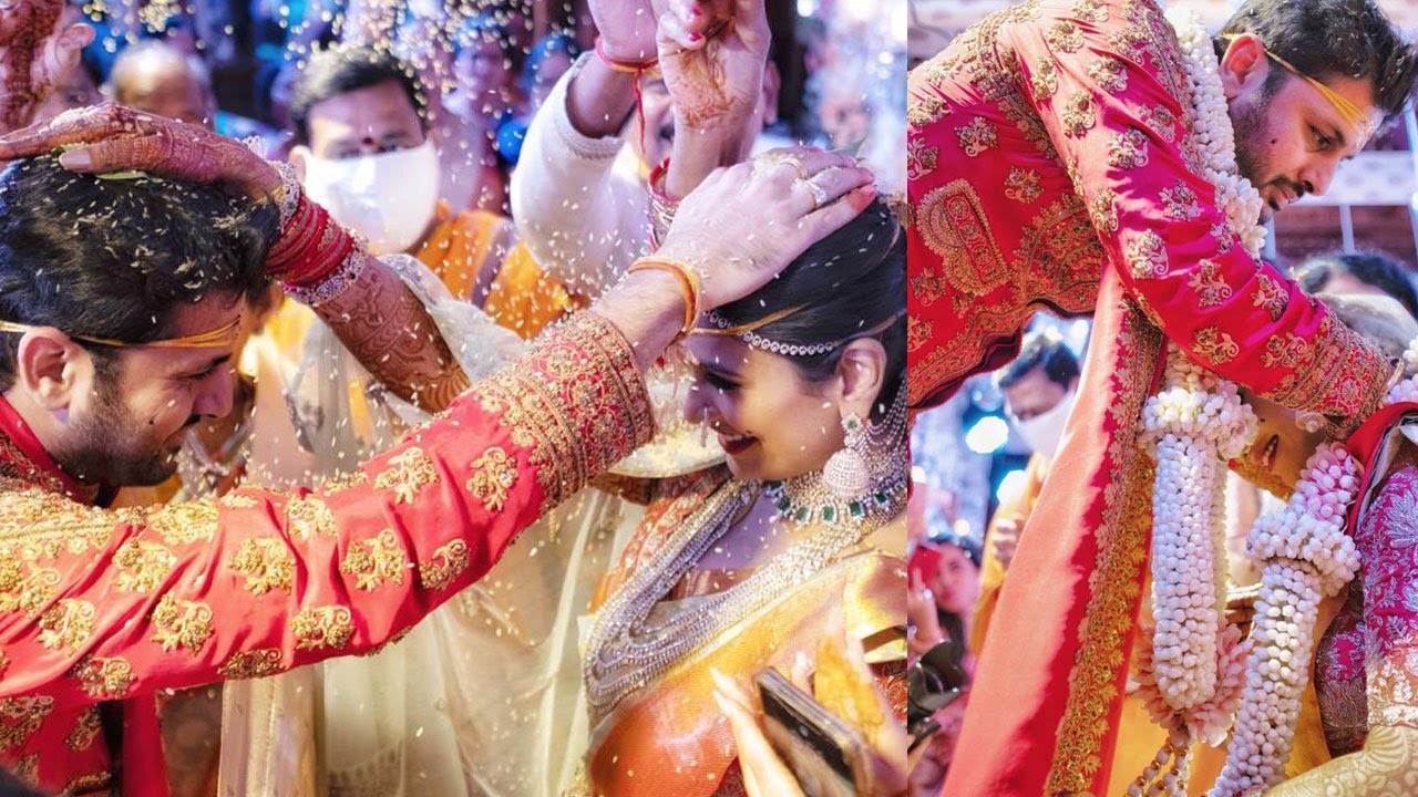 Hero Nithin and Shalini Wedding Video | #NithiinWedsShalini | NTV ENT