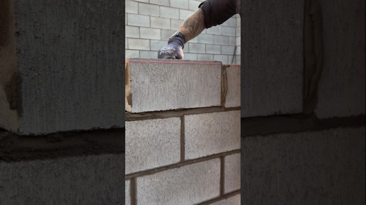 Satisfying Block Masonry Hack