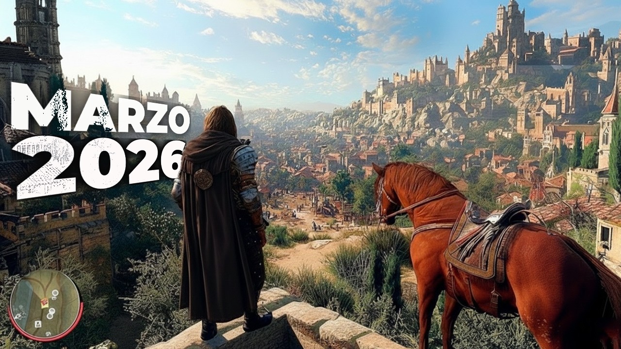 15 PRÓXIMOS Juegos MÁS ESPERADOS de MARZO 2026