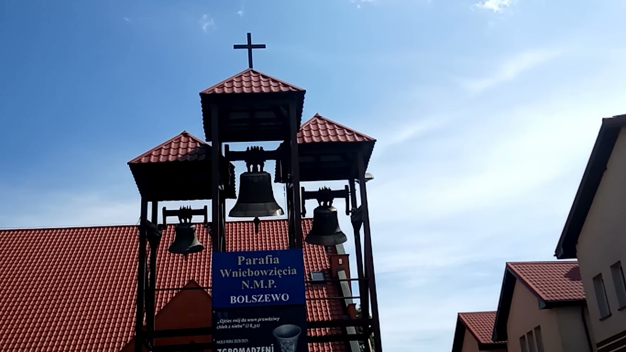 Dzwony Plenum - Parafia Wniebowzięcia NMP. w Bolszewie.
