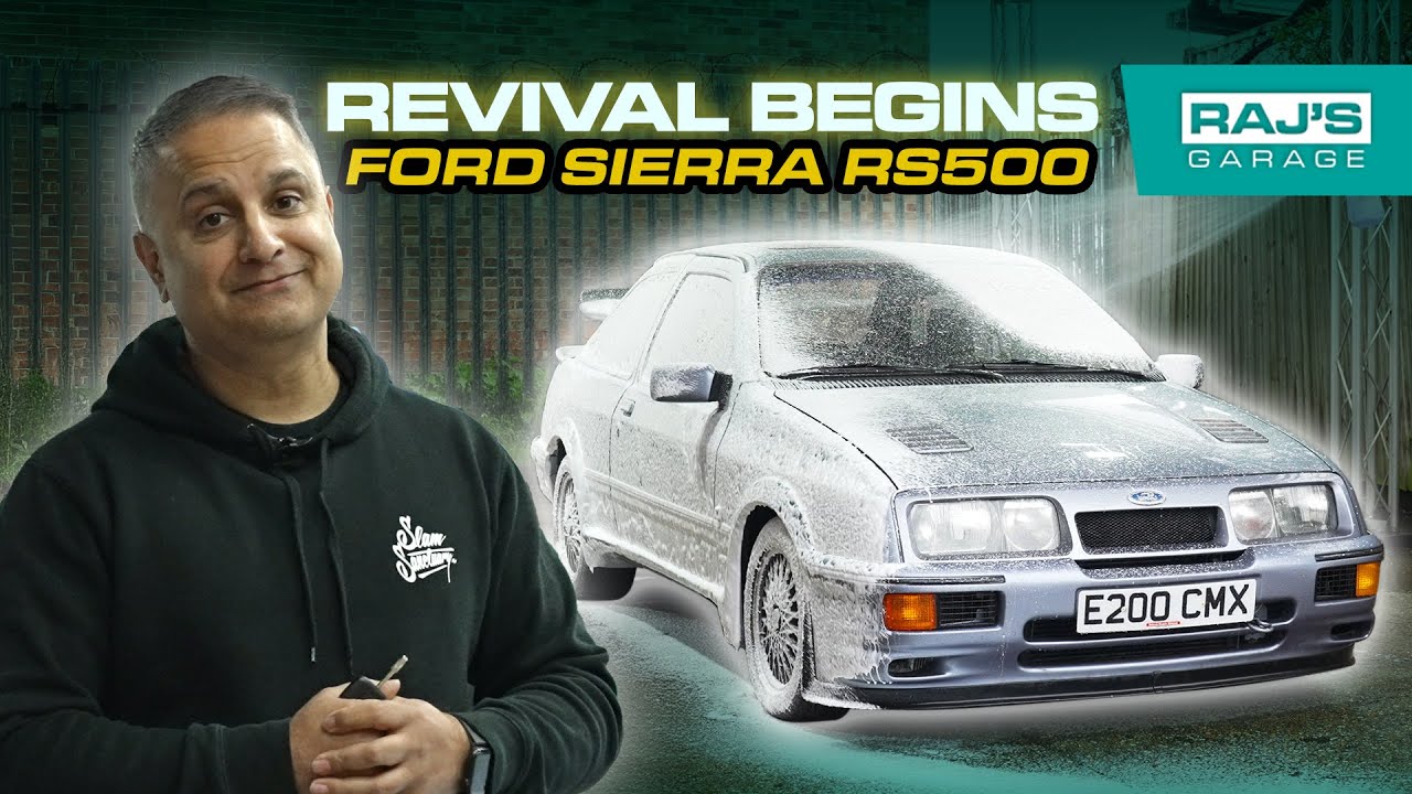 Возрождение забытой легенды: чистка заплесневелого Ford Sierra RS500, найденного в амбаре | Гараж...