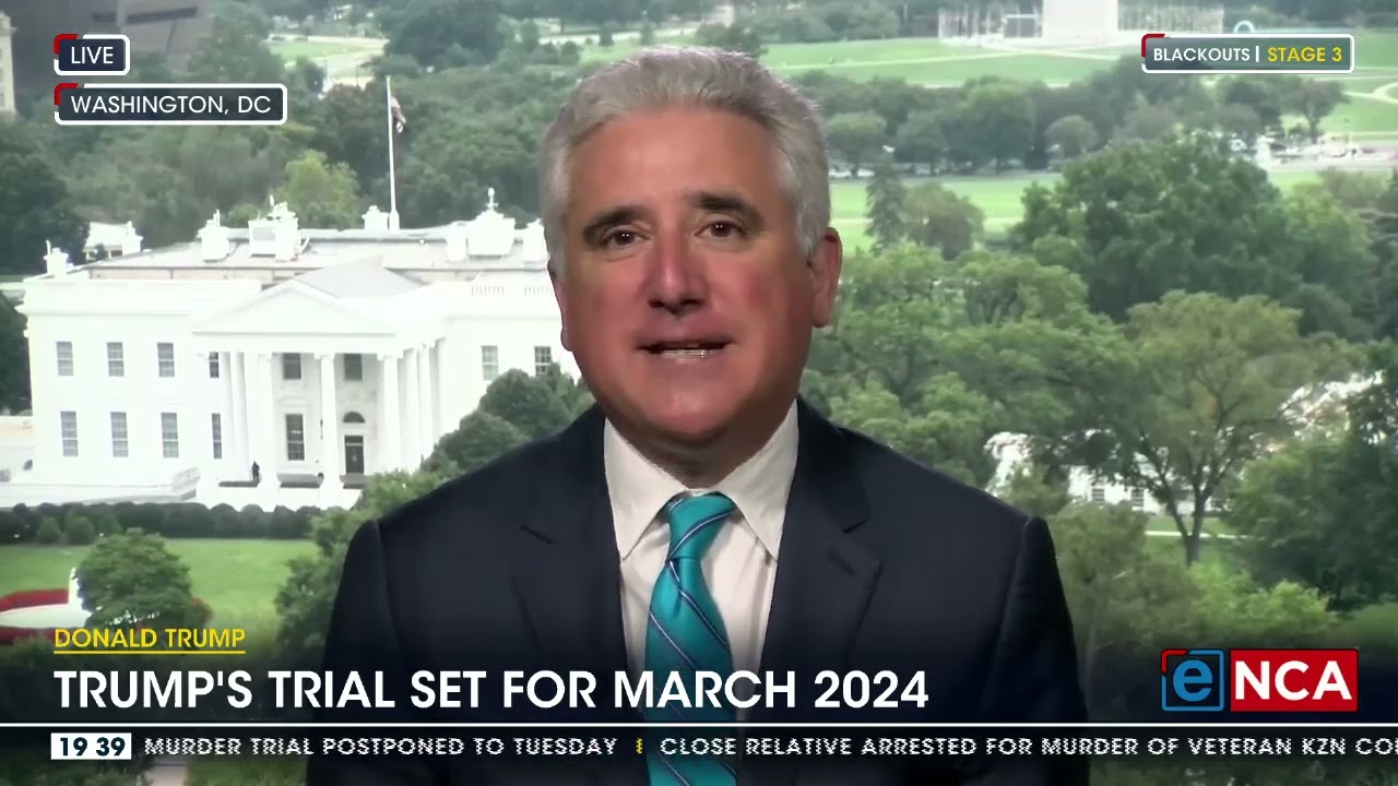 Trump's trial set for March 2024