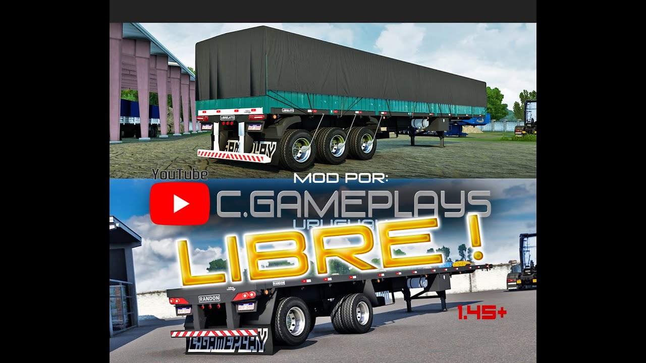DESCARGA LIBRE: Chata Randon/Librelato v2.0. ETS 2 Mods 1.45.