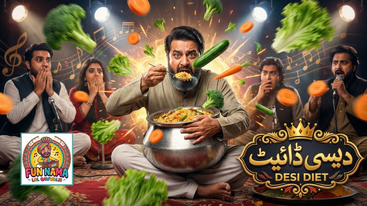 Haaye Re Dieting 🥗😭 | The Painful Truth About Weight Loss (Funny Qawwali)