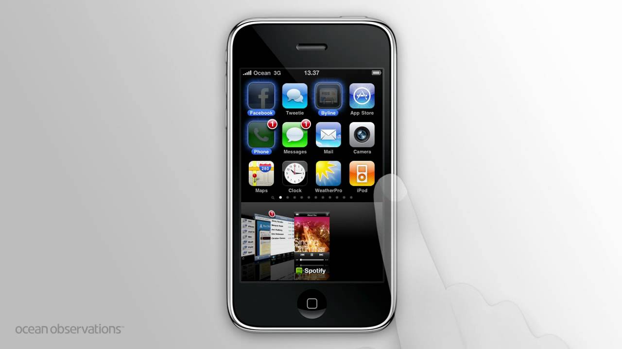 What if iPhone had... Cover Flow Multitasking
