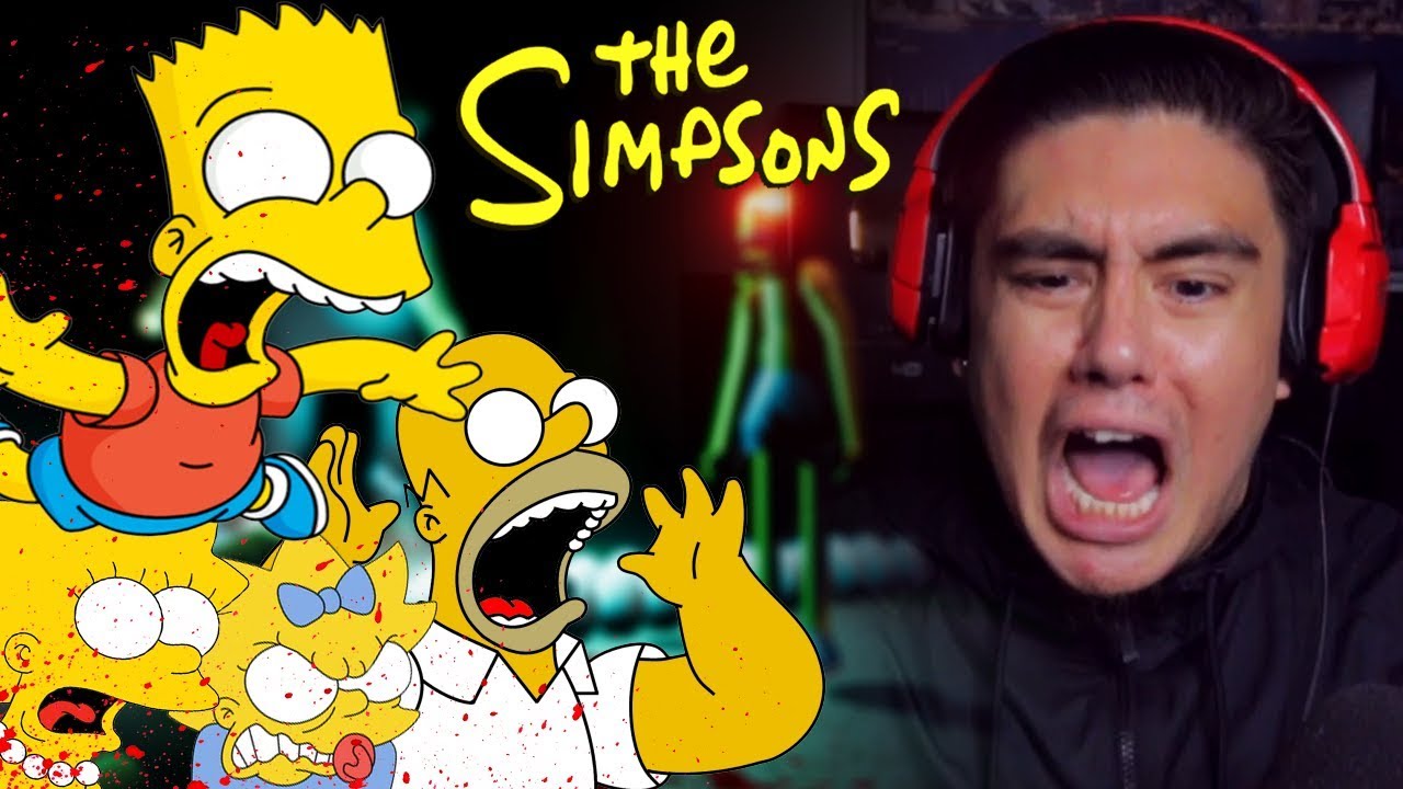 THE SIMPSONS SAID MY BOOTY CHEEKS ARE ON THE MENU | The Simpsons Horror Game