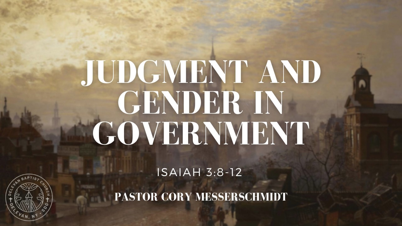 Judgment and Gender in Government