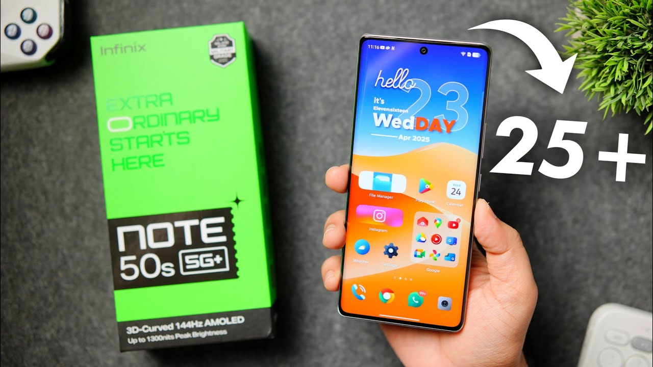 Infinix Note 50s: первые 25 дел (советы, хитрости и скрытые функции XOS 15)