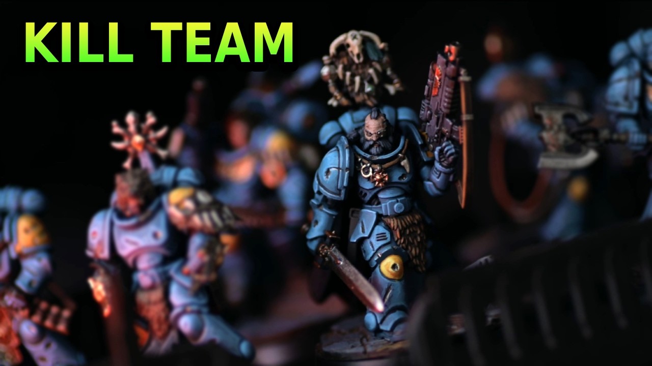 Kitbashing 6 Unique Space Wolves for a Kill Team