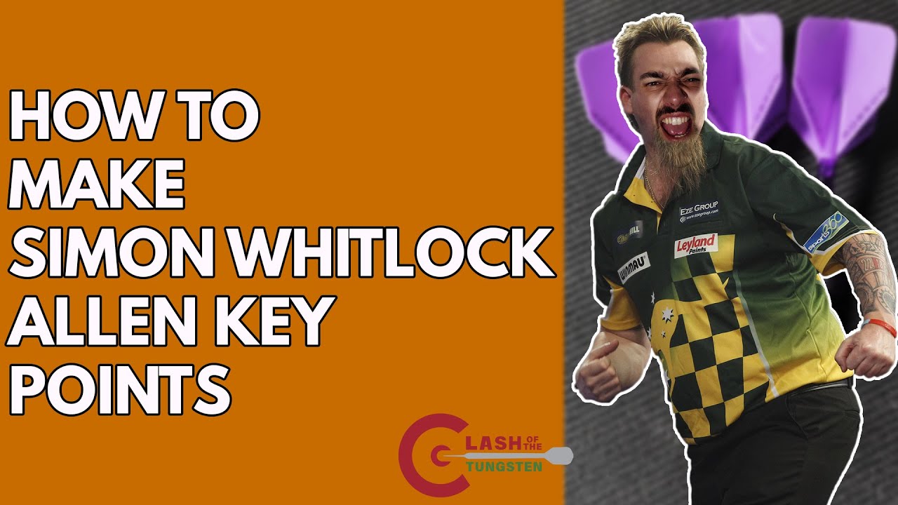 I Made Simon Whitlocks Allen Key Dart Points With Basic Tools! Learn How To Make Your Own From Home!