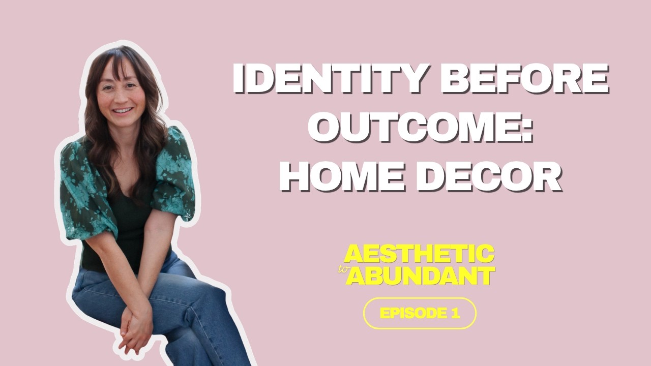 Identity before outcome Home Decor