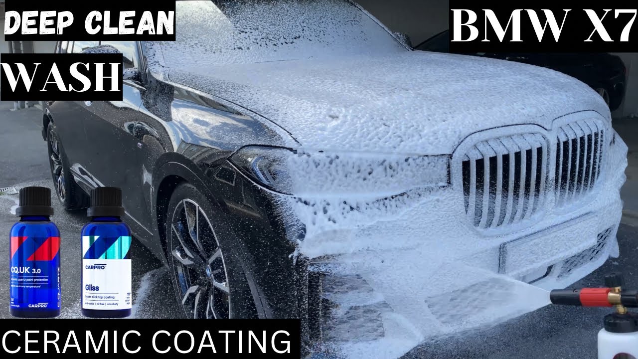 BMW X7 DEEP CLEAN WASH & CERAMIC COATING | EXTERIOR DETAILING