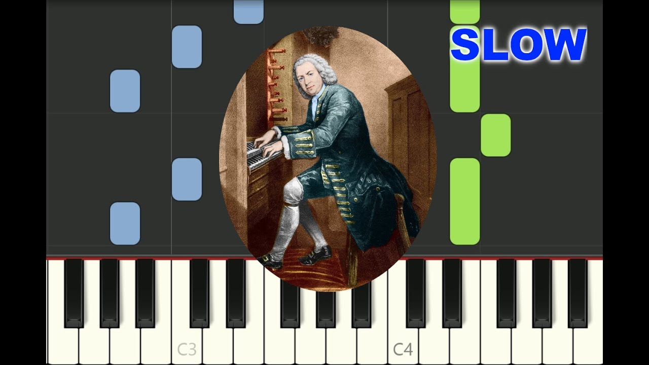 SLOW piano tutorial 