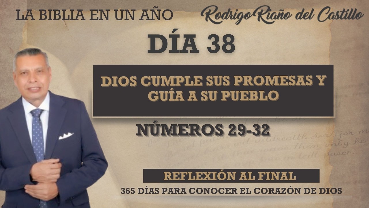 DIOS CUMPLE SUS PROMESAS Y GUÍA A SU PUEBLO / LA BIBLIA EN UN AÑO DÍA 38