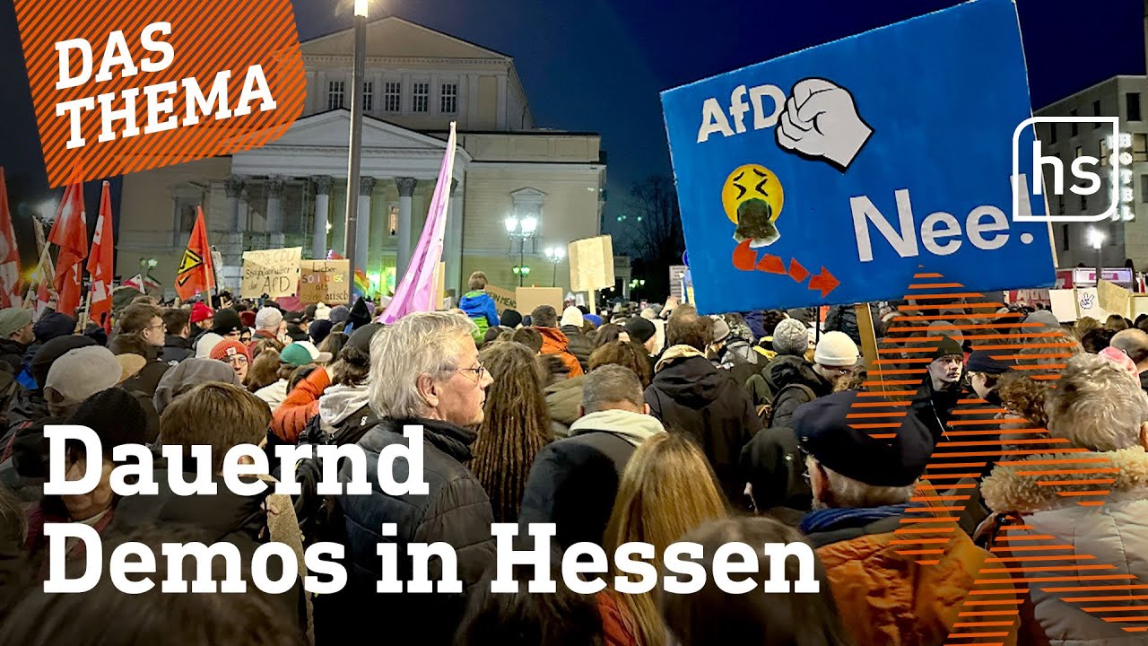 Was bringen Demonstrationen wirklich? | hessenschau DAS THEMA