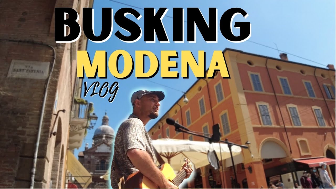 Suonare in strada a Modena (Busking Vlog)