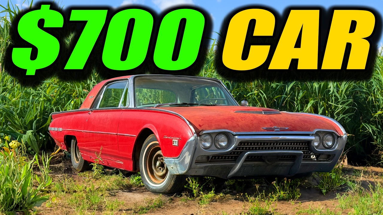 Я купил Thunderbird за 700 долларов, который простоял 16 лет! (ВЕРНУЛ ЕГО К ЖИЗНИ!)