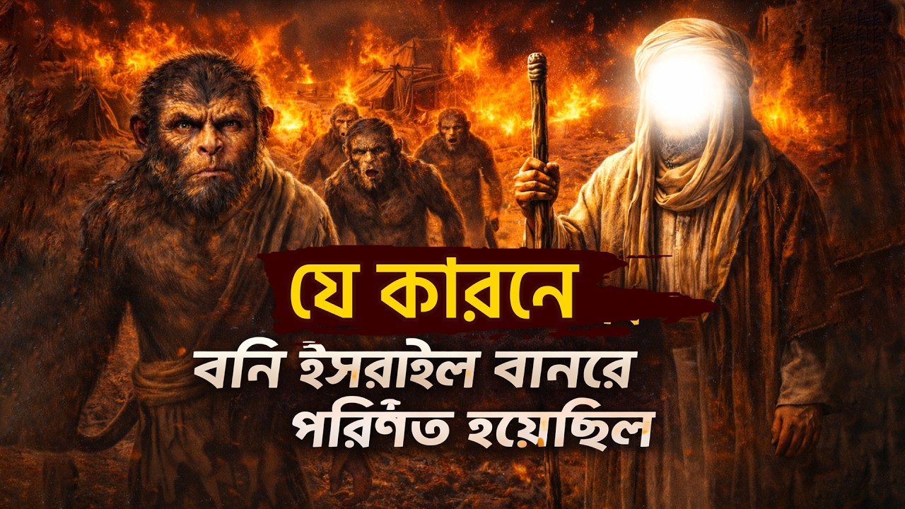 বনি ঈসরাইলেরা আল্লাহর গজবে যেভাবে বানরে পরিনত হয়েছিল | Islamic stories | Faith Story Bangla