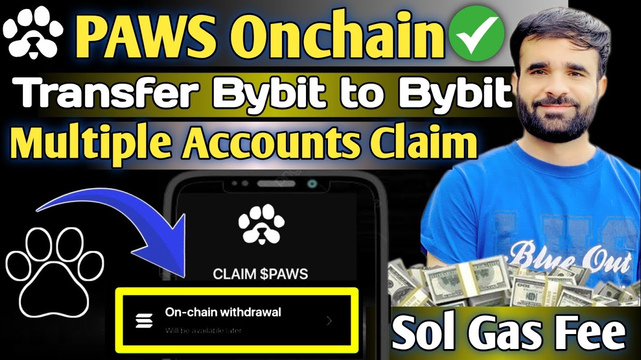 How to Claim PAWS Token Onchain | Withdraw PAWS from Bybit