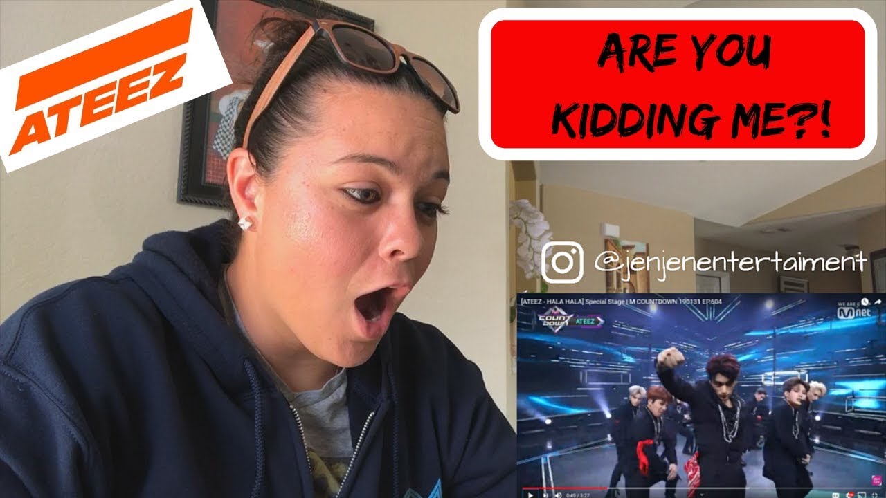 ATEEZ - HALA HALA Special Stage | M COUNTDOWN Reaction