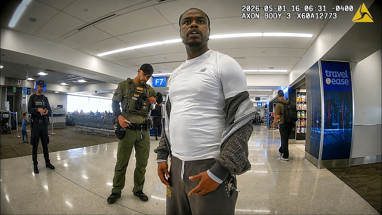 Abusive Husband Meets No-Nonsense Cops at the Airport