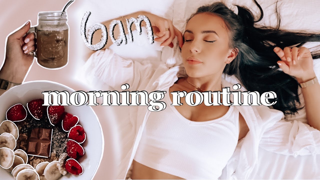 6am morning routine 2021 // productive & healthy ~aesthetic~
