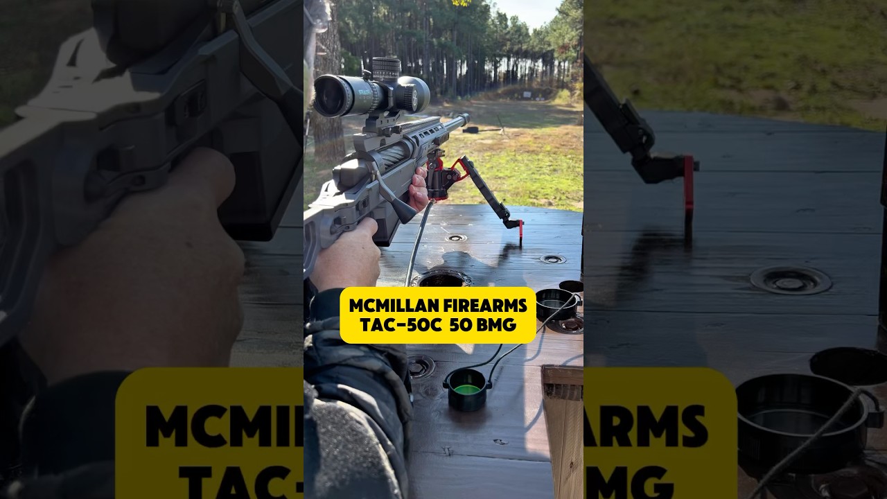 TAC-50C: The Ultimate 50 BMG Sniper Rifle