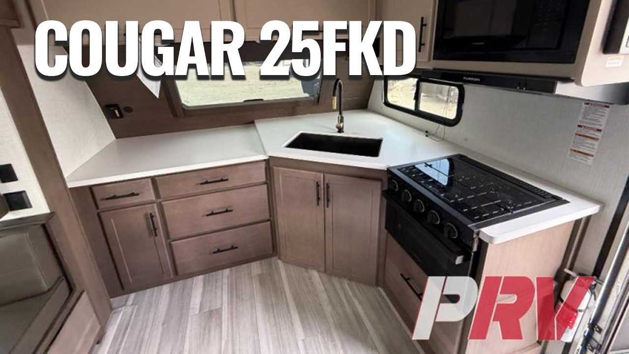 2026 Cougar 25FKD - Front Kitchen Travel Trailer