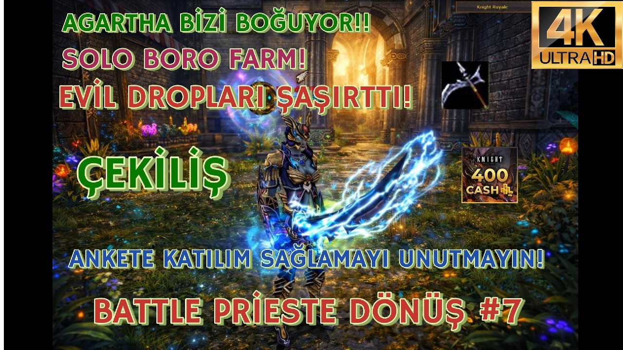 BORO’DA TEK BAŞIMA! 😳 EVİL DROPLARI ŞAŞIRTTI! YENİ SERİ SİNYALİ! 🔥 KNİGHT ONLİNE AGARTHA