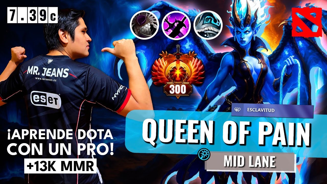 👑 QUEEN OF PAIN | APROVECHANDO LA FACETA QUE LOS MEJORES DEL MUNDO USAN 🔥 | GUÍA EN MEDIA 12.500 MMR