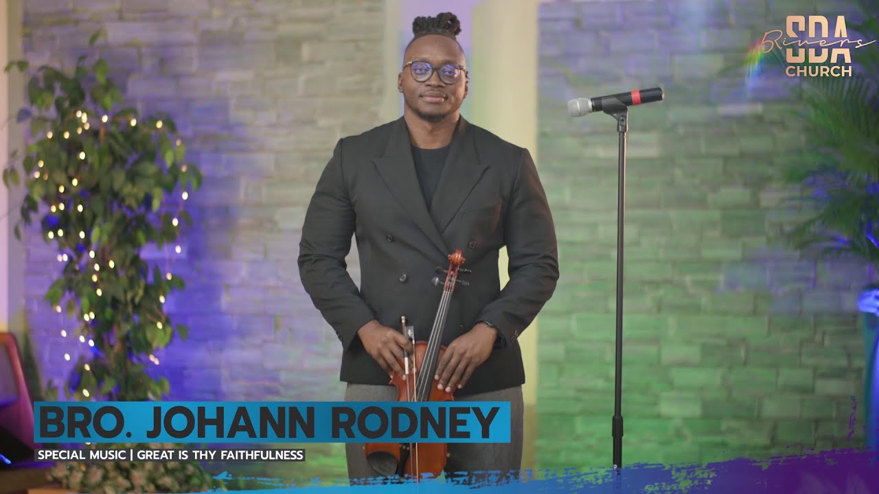 Bro. Johann Rodney | Great is Thy Faithfulness
