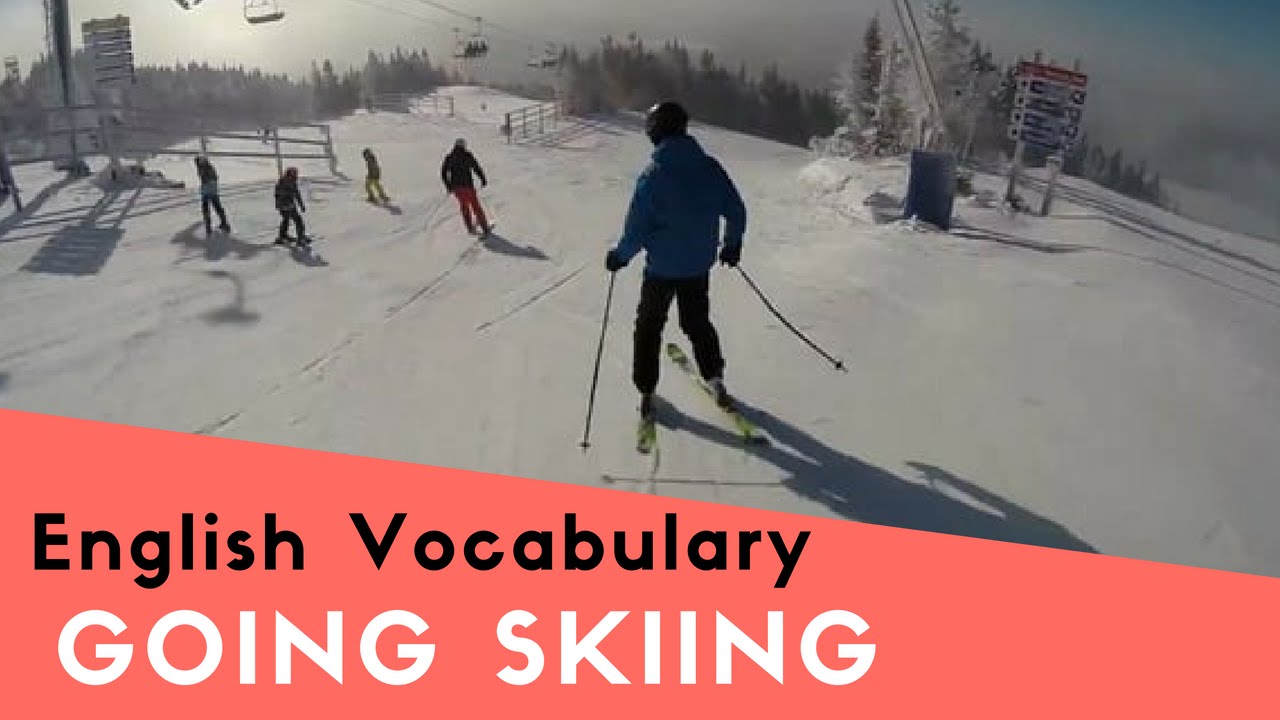 Learn English - Skiing Vocabulary Lesson