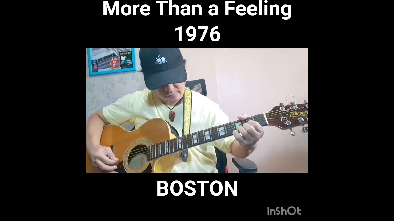 BOSTON - More Than a Feeling (acoustic guitar cover 1) 