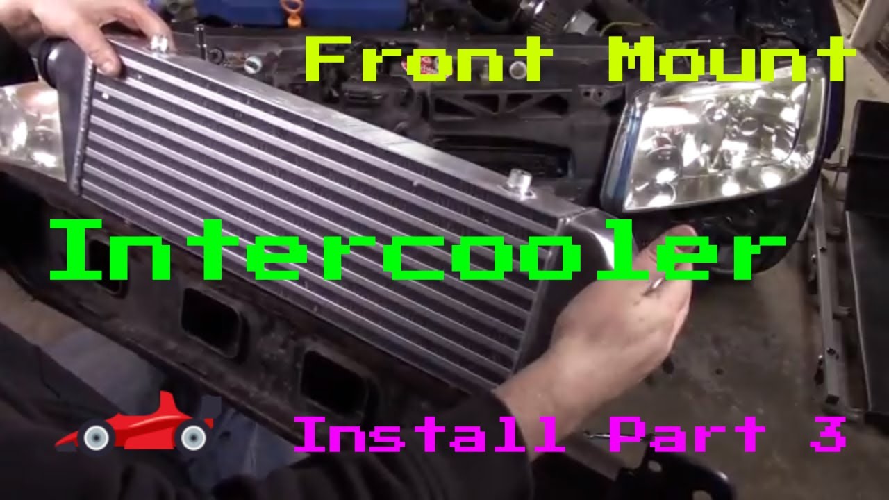 MK 4 Jetta Front Mount Intercooler Install PT 3