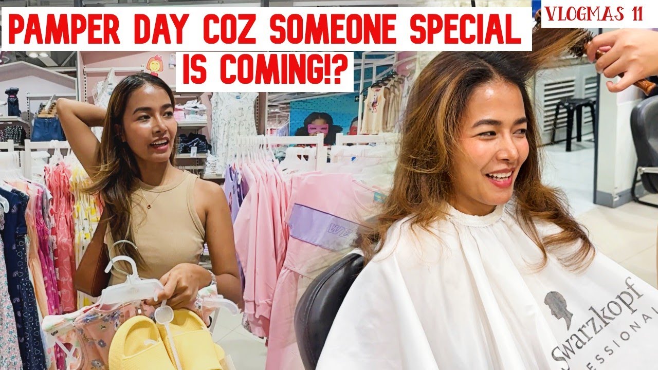 Someone Special Is Coming! Pamper And Shopping Day - vlogmas 11