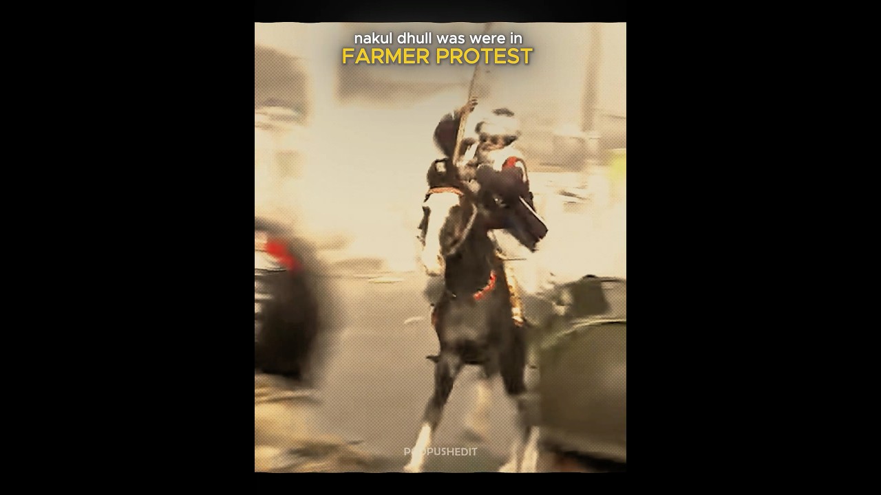 Nakul Dhull 2020 farmer protest 😱💯| Delhi farmer protest edit | #viral #genz #protest #farmer