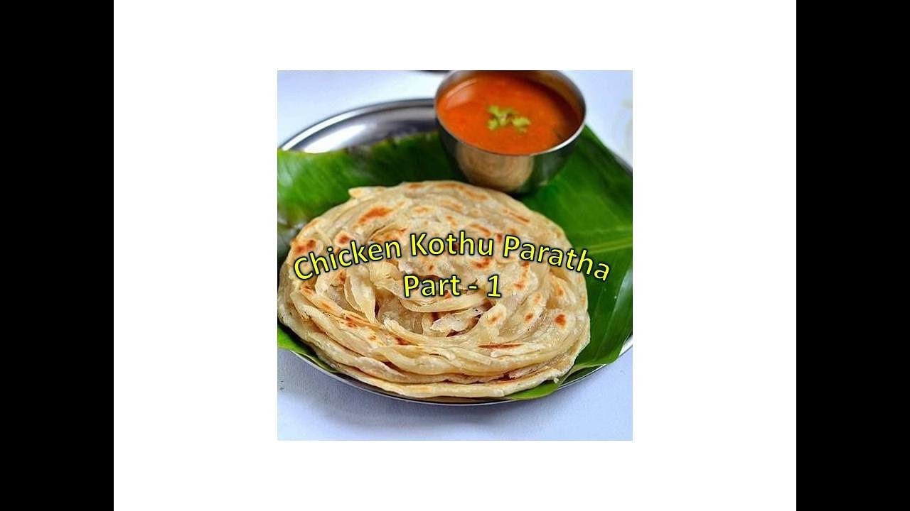 Making Of Chicken kothu paratha part 1 | చికెన్ కొత్తు పరాటా