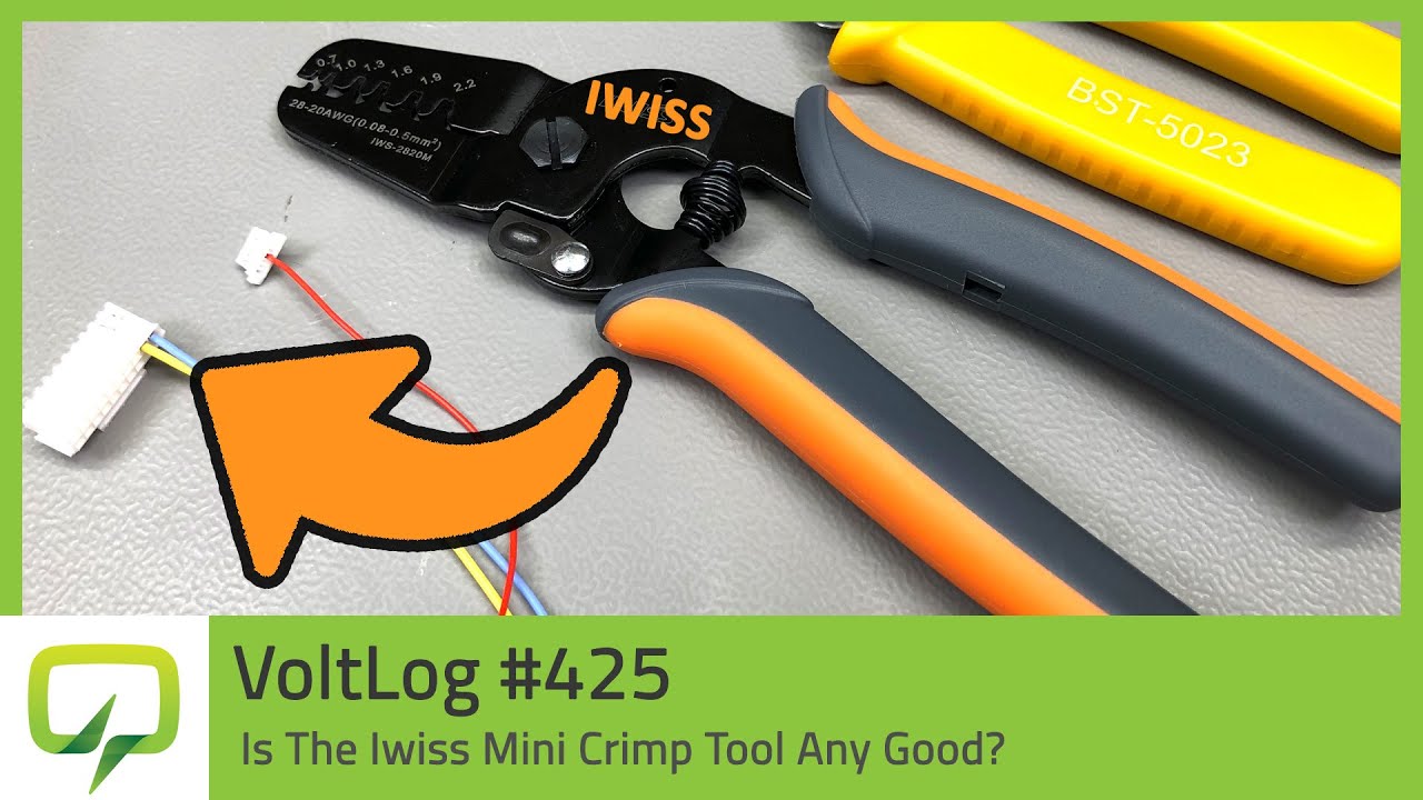 Хороший ли обжимной инструмент Iwiss Mini? | Voltlog #425