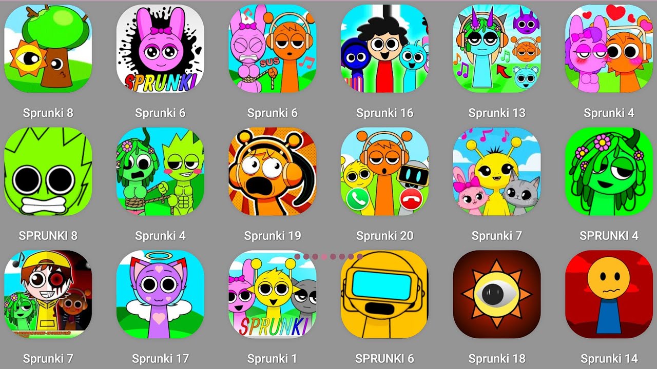 Sprunki Phase 1 + 2 + 3 + 4 + 5 + 6 + 7 + 8 + 9 + 10 + 11 + 12 Style (Daylight Version)