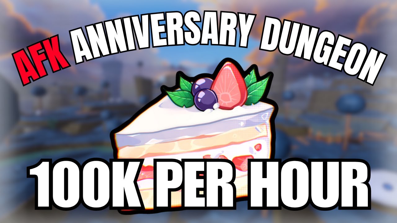 САМЫЙ ПРОСТОЙ МЕТОД ФАРМА AFK для НОВОГО Anniversary Dungeon ACT 9 (Обновление Anime Vanguards 9.0)