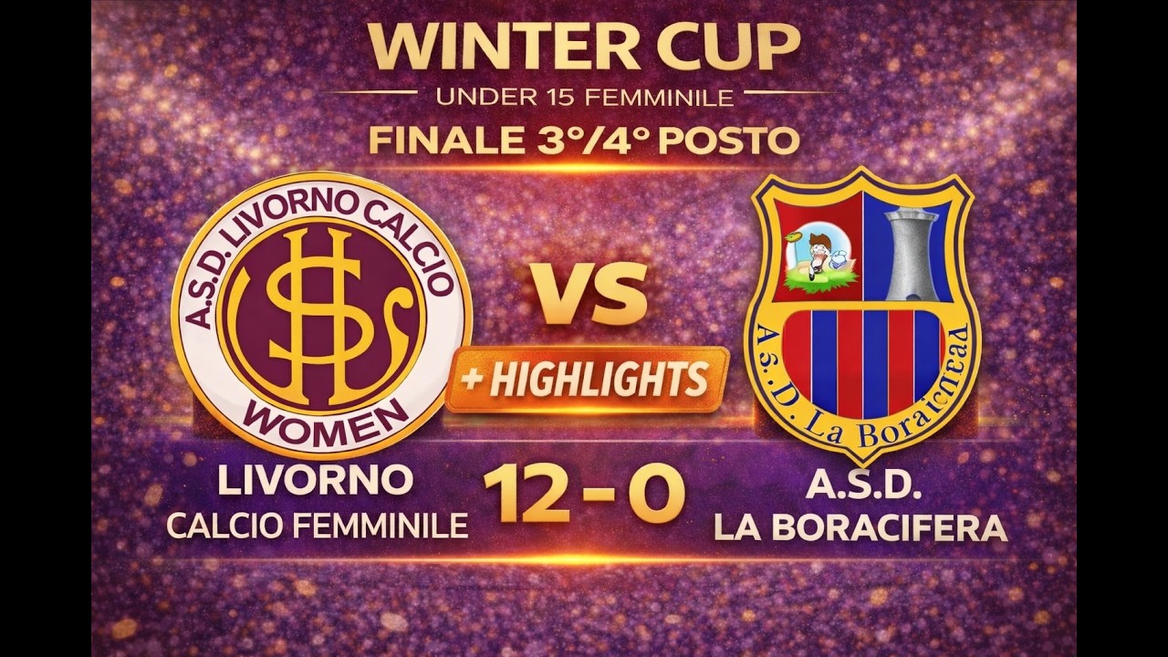 HL Finale 3°-4° posto Winter Cup C5 | Academy Livorno vs La Boracifera