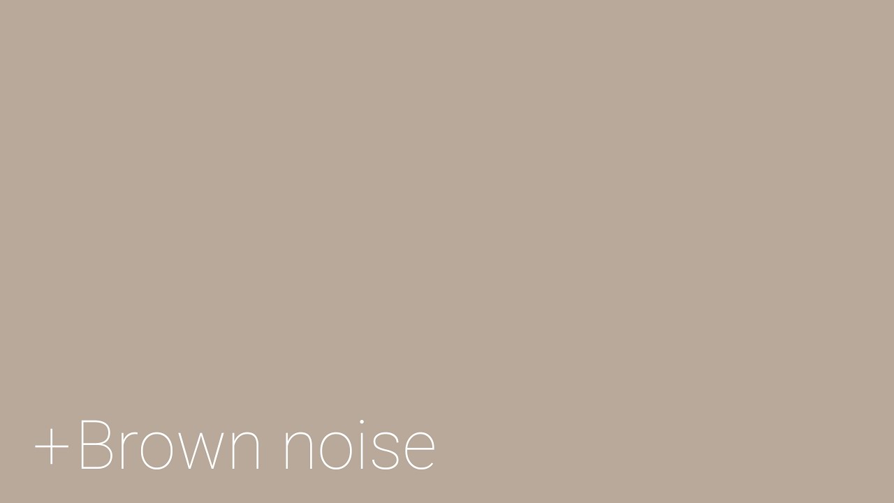 Warm Taupe Calm Background 🌙 10 Hours 4K | Brown Noise for Sleep, Relaxation & Anxiety | No Flicker