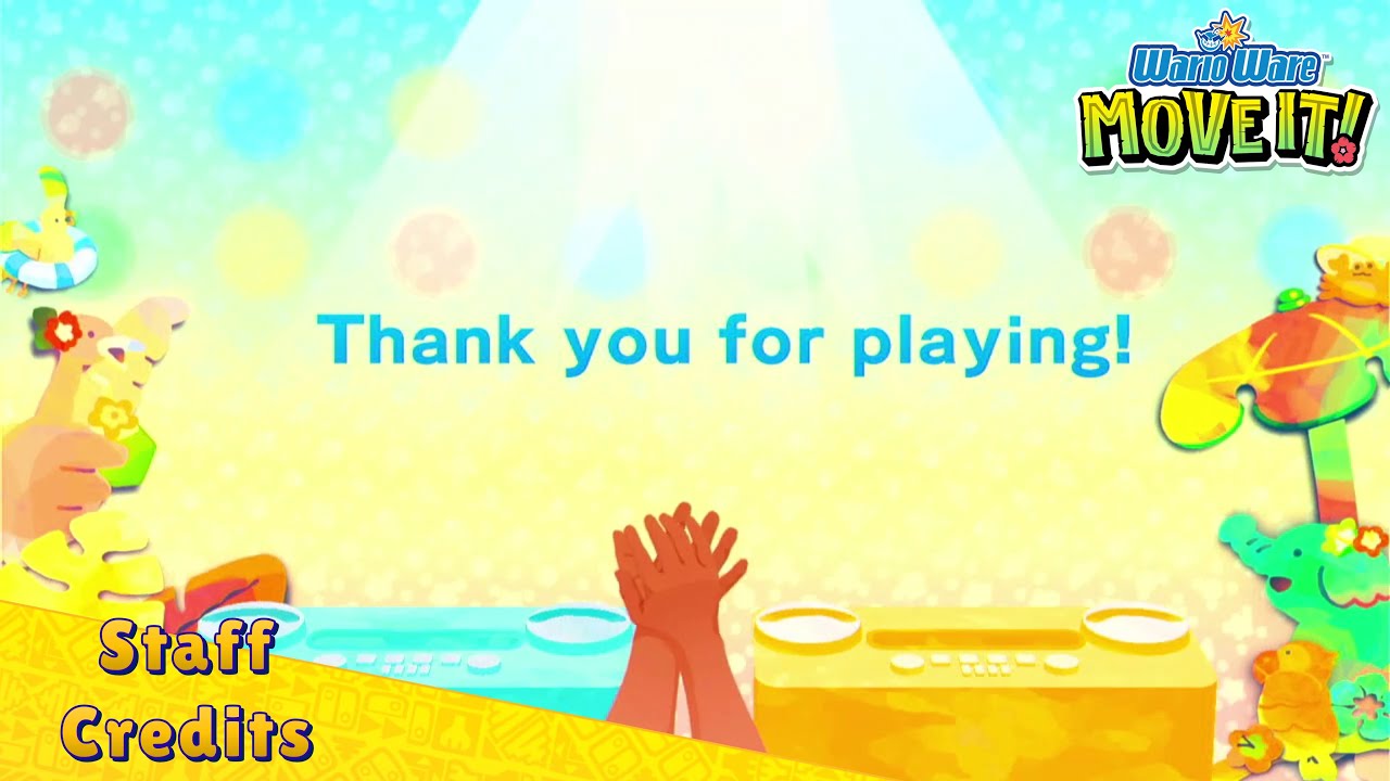 WarioWare: Move It! Staff Credits