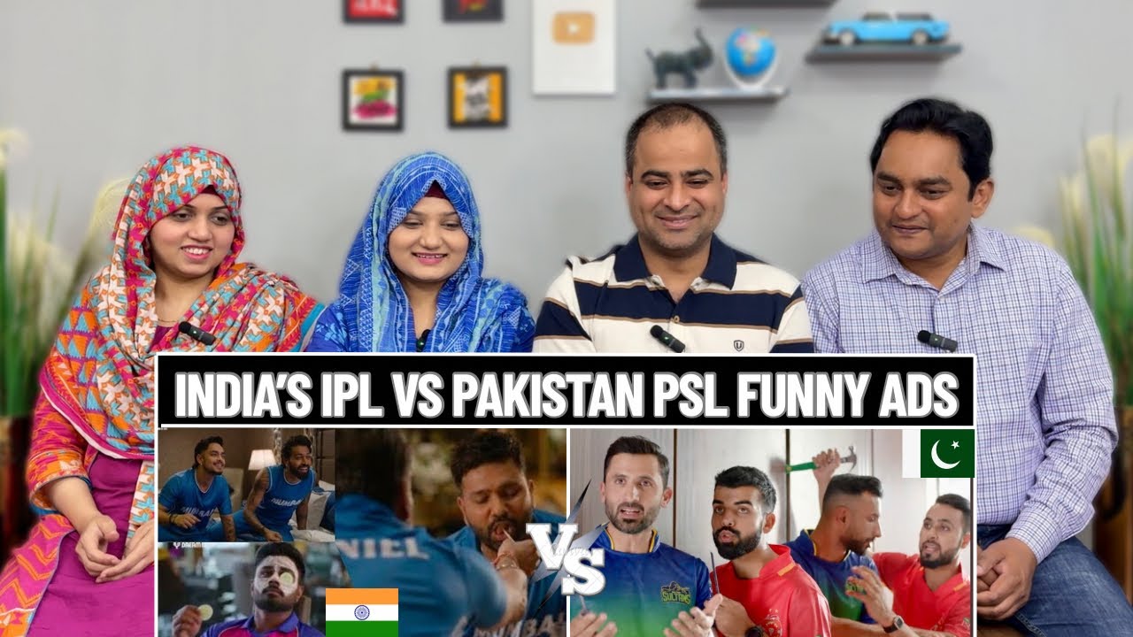 Смешная реклама индийской IPL против смешной рекламы пакистанской PSL | Смешная реклама лиги Инди...
