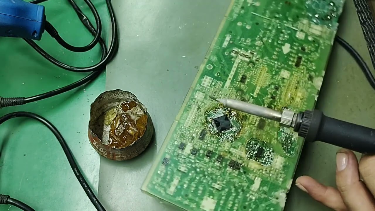 troca do micro controlador da lava e seca LG WD 1485